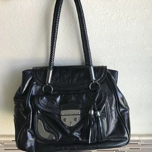 Elliott Luca Black Shoulder Handbag